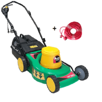 Tandem Executive 2600W electric mulch n catch mower with 30m cable